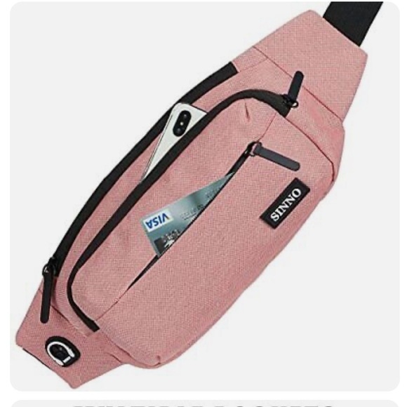 Sinno Travel Large Crossbody Fanny Travel Pack - Picture 2 of 6